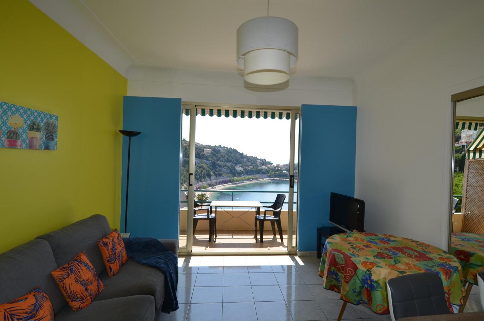 Nereides - Appartement 4 Personnes Avec Vue Mer Exceptionnelle A Вильфранш-сюр-Мер Экстерьер фото